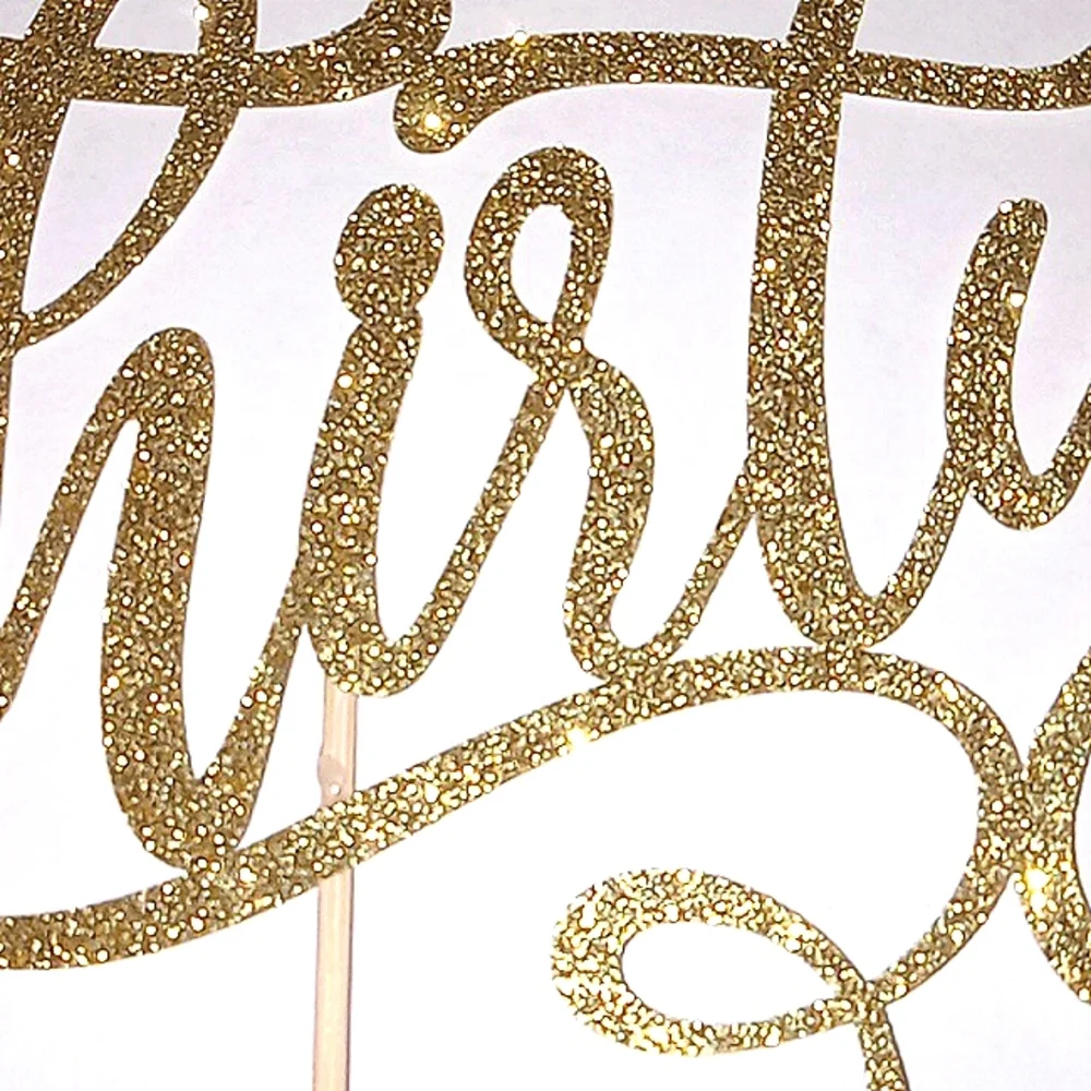 Thirty Cake Topper